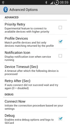 Bluetooth Auto Connect android App screenshot 3