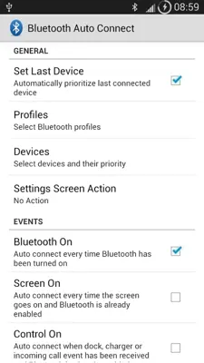 Bluetooth Auto Connect android App screenshot 7